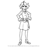 How to Draw Amanda O'Neill from Little Witch Academia