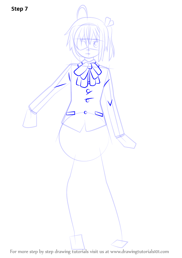 Learn How to Draw Rikka Takanashi from Love Chunibyo 