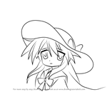 How to Draw Kanata Izumi from Lucky Star