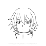 How to Draw Tomojiki Koyu from Medaka Box