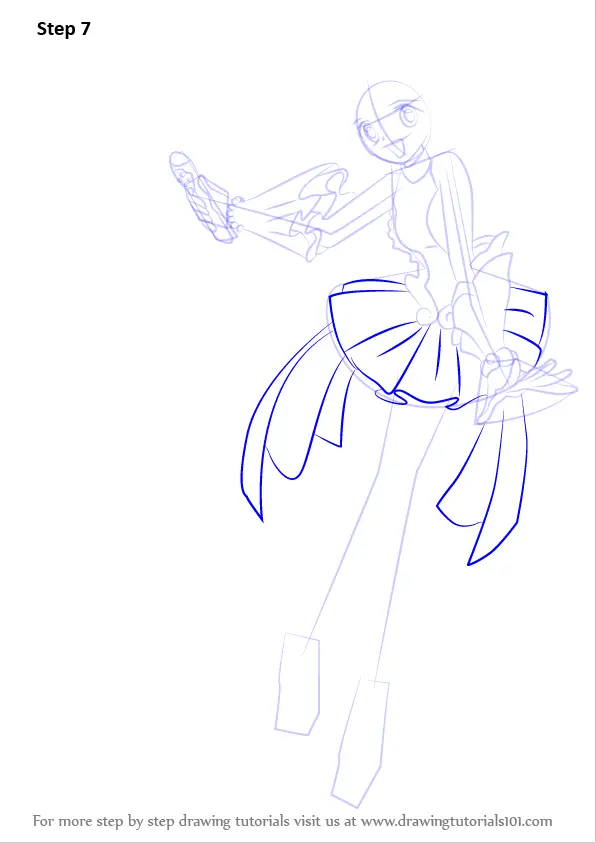 How to Draw Coco from Mermaid Melody (Mermaid Melody) Step by Step ...
