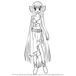 How to Draw Maria from Mermaid Melody