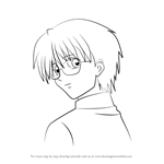 How to Draw Masahiro Hamasaki from Mermaid Melody