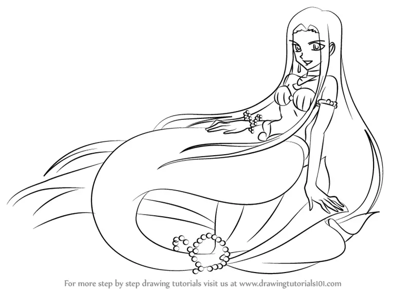 How to Draw Anime Mermaid Mermaids