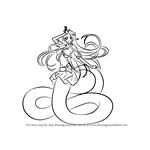 How to Draw Miia from Monster Musume