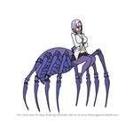 How to Draw Rachnera Arachnera from Monster Musume