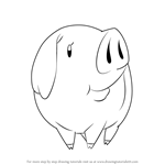 How to Draw Hawk from Nanatsu no Taizai