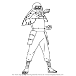 How to Draw Hashirama Senju from Naruto