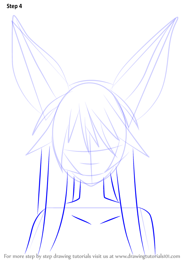 How to Draw Shrine Priestess from No Game No Life