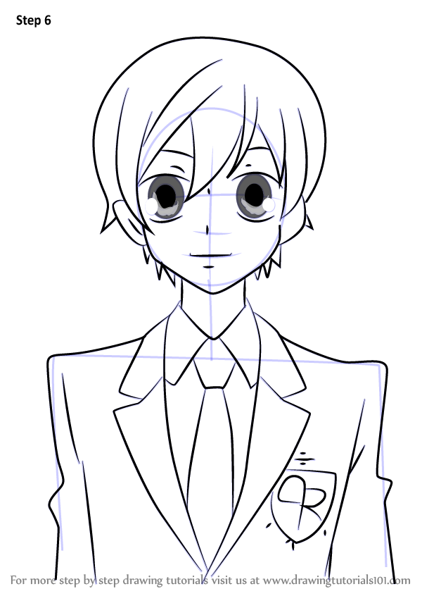 Learn How to Draw Haruhi Fujioka from Ouran High School Host Club