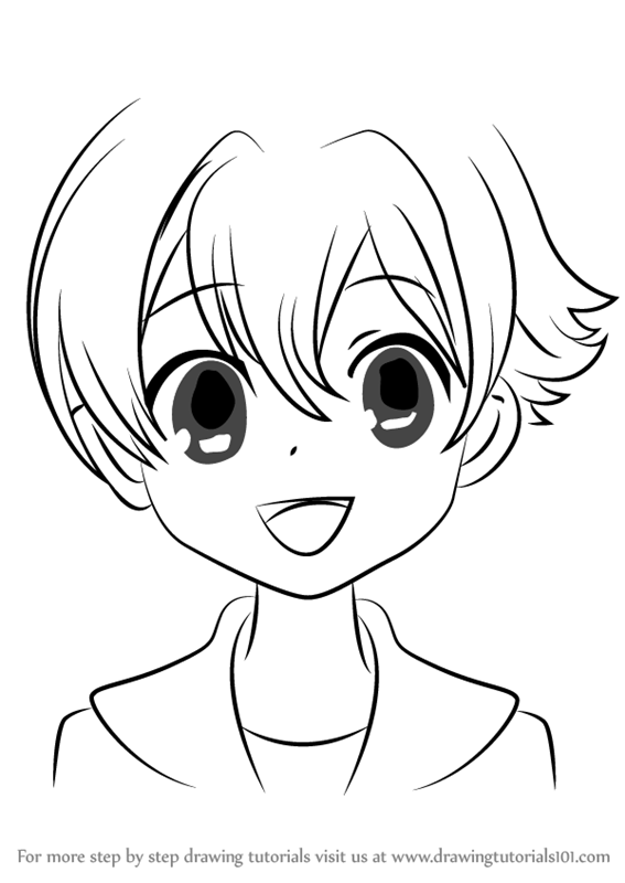 Learn How to Draw Honey from Ouran High School Host Club (Ouran High