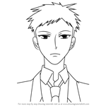 How to Draw Mori from Ouran High School Host Club