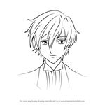 How to Draw Tamaki Suoh from Ouran High School Host Club