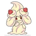 How to Draw Alcremie from Pokemon