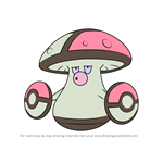 How to Draw Amoonguss from Pokemon