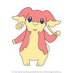 How to Draw Audino from Pokemon