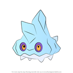 How to Draw Bergmite from Pokemon