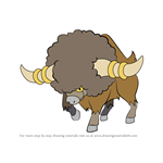 How to Draw Bouffalant from Pokemon