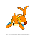 How to Draw Buizel from Pokemon