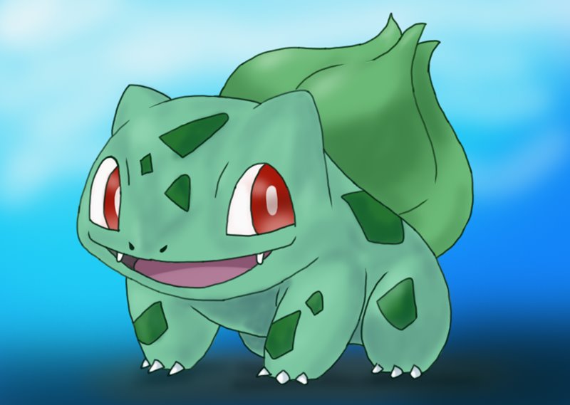 Learn How to Draw Bulbasaur from Pokemon Pokemon Step by Step  Drawing  Tutorials