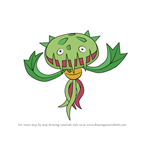 How to Draw Carnivine from Pokemon