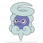 How to Draw Castform Snowy Form from Pokemon