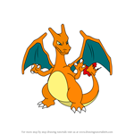 How to Draw Charizard from Pokemon