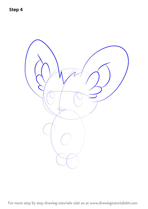 How to Draw Cinccino from Pokemon (Pokemon) Step by Step | DrawingTutorials101.com