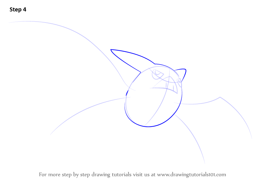 How to Draw Crobat from Pokemon (Pokemon) Step by Step