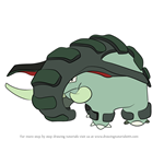 How to Draw Donphan from Pokemon