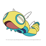 How to Draw Dudunsparce Two Segment from Pokemon