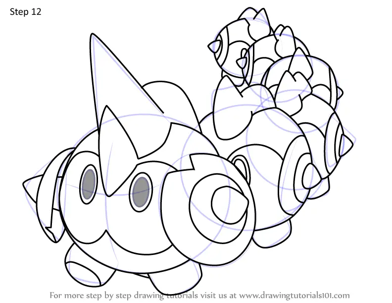 Learn How to Draw Falinks from Pokemon (Pokemon) Step by Step : Drawing