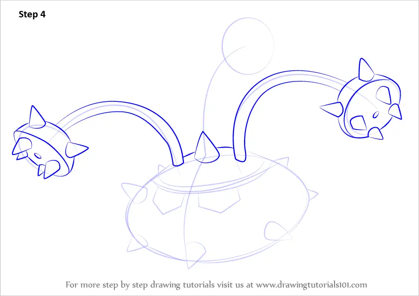 Learn How to Draw Ferrothorn from Pokemon (Pokemon) Step by Step