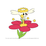How to Draw Flabebe from Pokemon