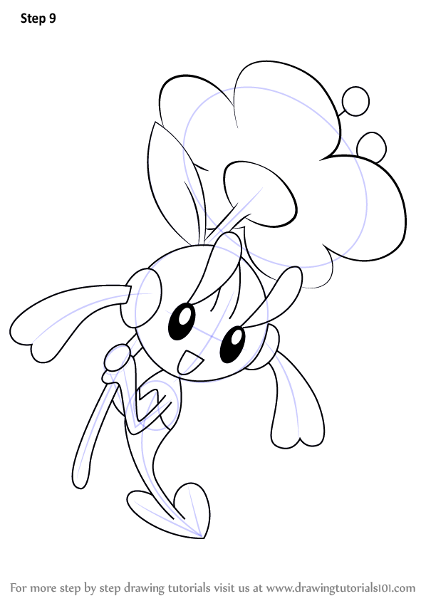 Learn How to Draw Floette from Pokemon (Pokemon) Step by Step : Drawing