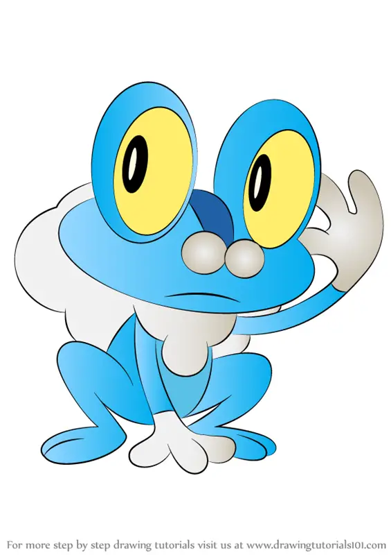 Learn How to Draw Froakie from Pokemon (Pokemon) Step by Step : Drawing ...