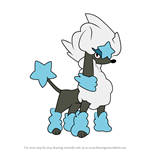 How to Draw Furfrou - Star Style from Pokemon