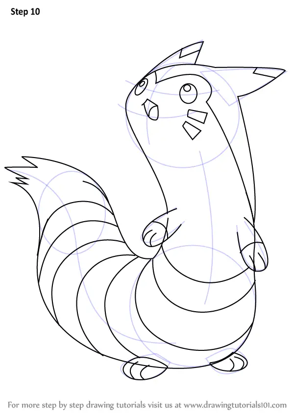 Pokemon Furret Coloring Coloring Pages