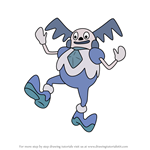How to Draw Galarian Mr. Mime from Pokemon
