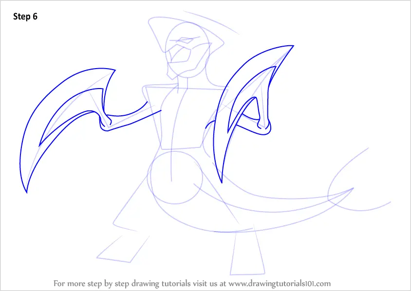 Learn How to Draw Garchomp from Pokemon (Pokemon) Step by ...