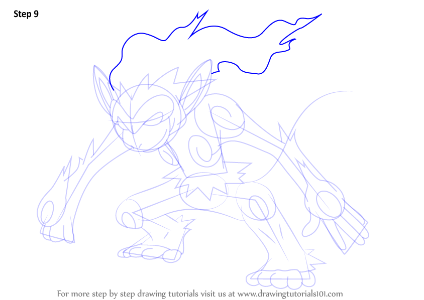 Learn How to Draw Infernape from Pokemon (Pokemon) Step by Step