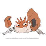 How to Draw Kingler from Pokemon