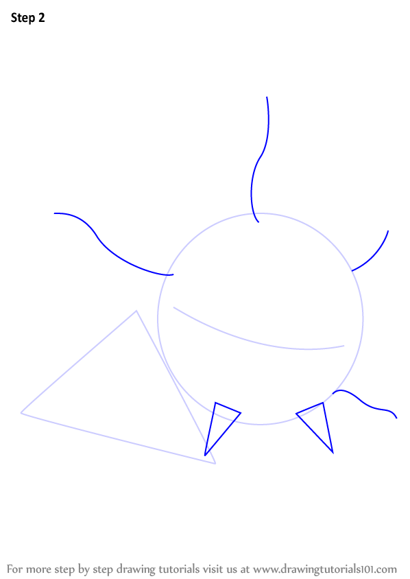 Step by Step How to Draw Larvesta from Pokemon : DrawingTutorials101.com