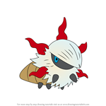 How to Draw Larvesta from Pokemon