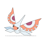 How to Draw Masquerain from Pokemon