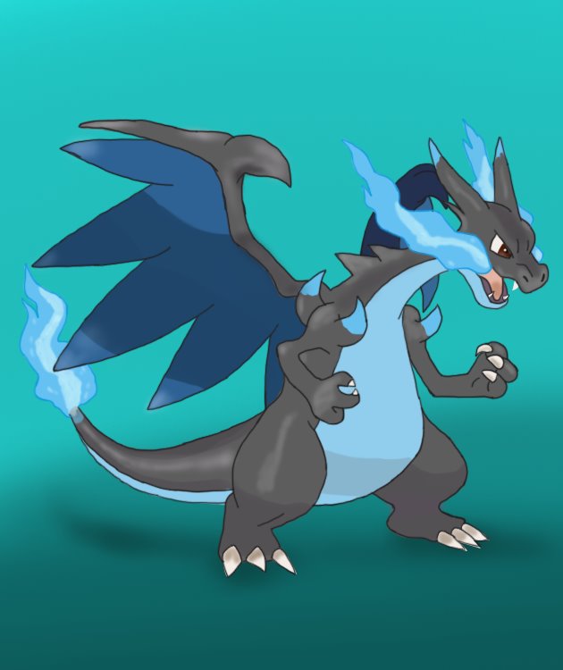 learn how to draw mega charizard x from pokemon pokemon step by step drawing tutorials