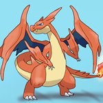 How to Draw Mega Charizard Y from Pokemon