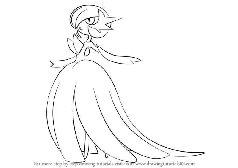 gardevoir and gallade coloring pages - photo #28