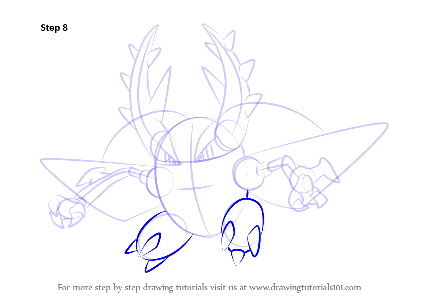 Step by Step How to Draw Mega Pinsir  from Pokemon  