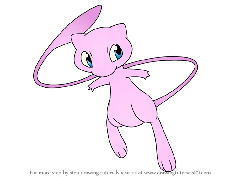 How To Draw Mew Mew Pudding
